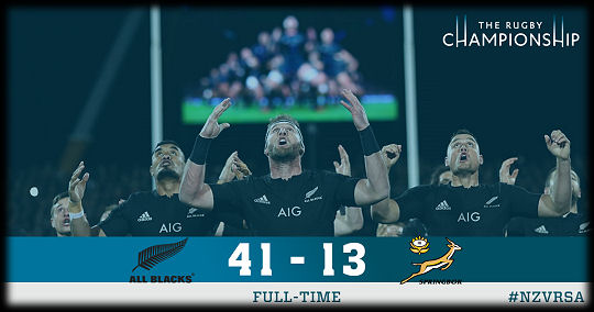 All Blacks v Springboks
